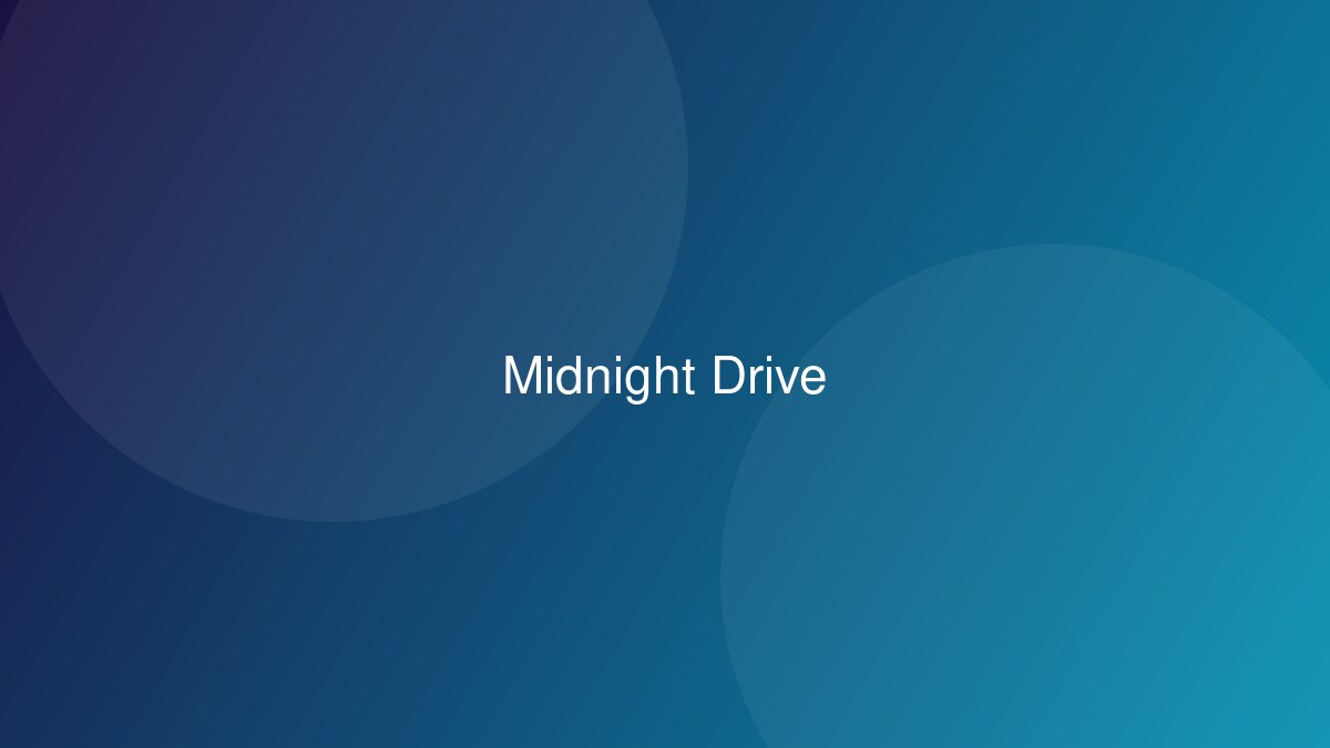 Midnight Drive